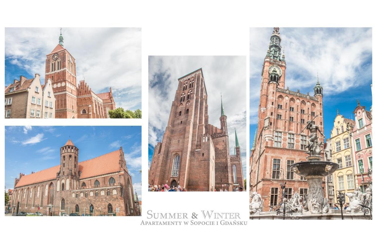 Family Luxury Nature Apartment, 1-6, 2 Sypialnie I Salon, 100M Bazylika Gdansk Bagian luar foto