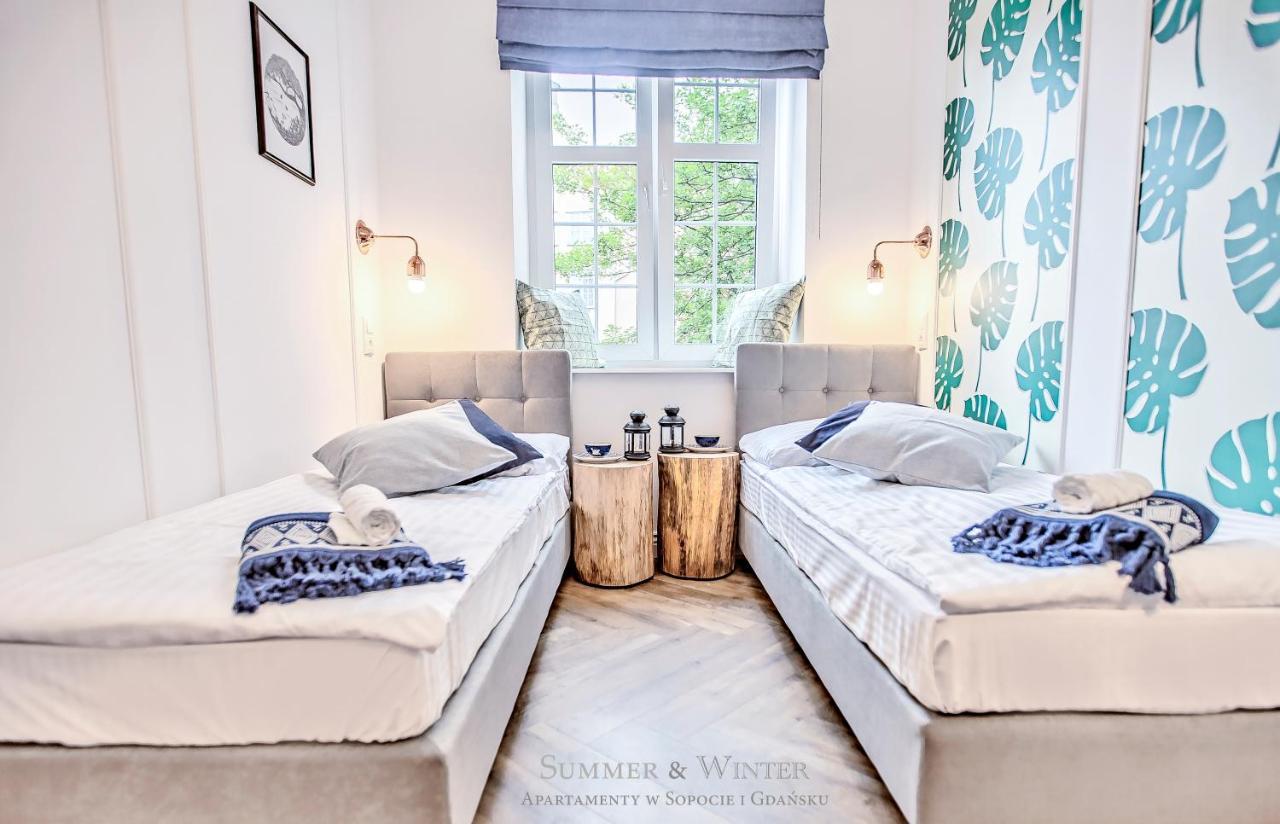 Family Luxury Nature Apartment, 1-6, 2 Sypialnie I Salon, 100M Bazylika Gdansk Bagian luar foto